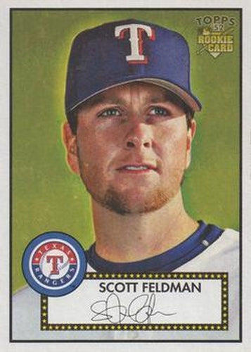 #236 Scott Feldman - Texas Rangers - 2006 Topps 1952 Edition Baseball