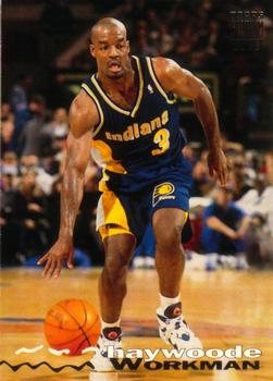 #236 Haywoode Workman - Indiana Pacers - 1993-94 Stadium Club Basketball