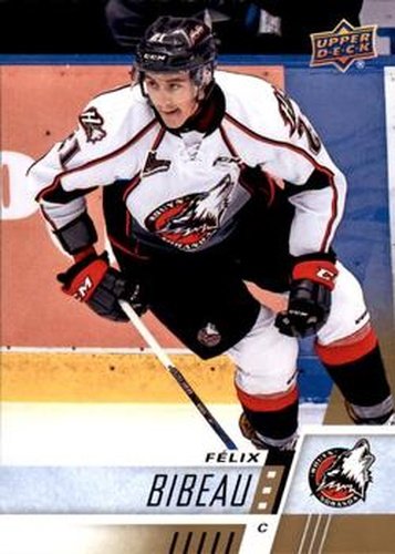 #237 Felix Bibeau - Rouyn-Noranda Huskies - 2017-18 Upper Deck CHL Hockey