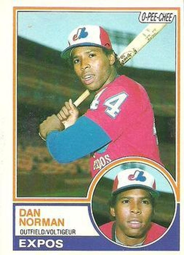 #237 Dan Norman - Montreal Expos - 1983 O-Pee-Chee Baseball