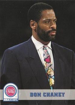 #237 Don Chaney - Detroit Pistons - 1993-94 Hoops Basketball