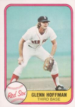 #237 Glenn Hoffman - Boston Red Sox - 1981 Fleer Baseball