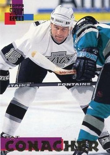 #237 Pat Conacher - Los Angeles Kings - 1994-95 Stadium Club Hockey