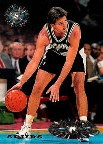 #237 Vinny Del Negro - San Antonio Spurs - 1995-96 Stadium Club Basketball