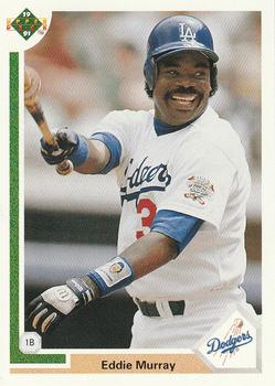 #237 Eddie Murray - Los Angeles Dodgers - 1991 Upper Deck Baseball