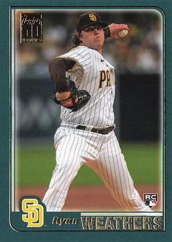 #237 Ryan Weathers - San Diego Padres - 2021 Topps Archives Baseball