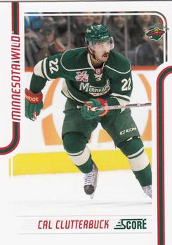 #237 Cal Clutterbuck - Minnesota Wild - 2011-12 Score Hockey