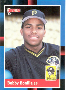 #238 Bobby Bonilla - Pittsburgh Pirates - 1988 Donruss Baseball