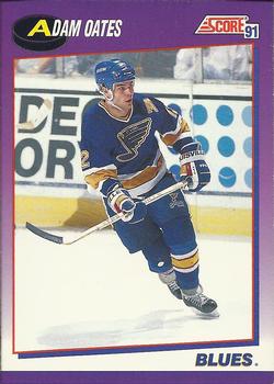 #238 Adam Oates - St. Louis Blues - 1991-92 Score American Hockey