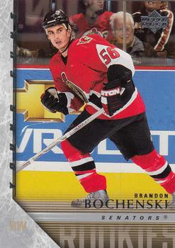 #238 Brandon Bochenski - Ottawa Senators - 2005-06 Upper Deck Hockey
