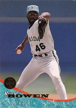 #238 Ryan Bowen - Florida Marlins - 1994 Leaf Baseball