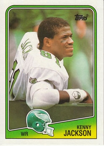 #238 Kenny Jackson - Philadelphia Eagles - 1988 Topps Football