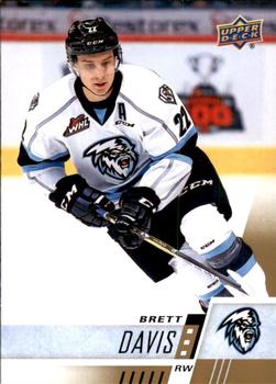 #238 Brett Davis - Kootenay Ice - 2017-18 Upper Deck CHL Hockey