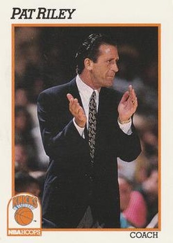 #238 Pat Riley - New York Knicks - 1991-92 Hoops Basketball
