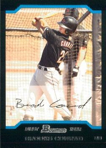 #238 Brooks Conrad - Houston Astros - 2004 Bowman Baseball