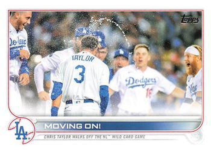 #238 Moving On! - Los Angeles Dodgers - 2022 Topps Baseball