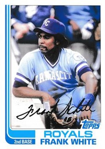 #238 Frank White - Kansas City Royals - 2013 Topps Archives Baseball