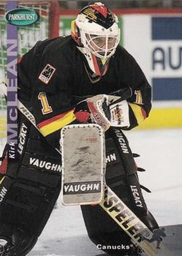 #238 Kirk McLean - Vancouver Canucks - 1994-95 Parkhurst Hockey