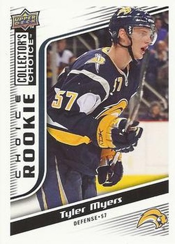 #238 Tyler Myers - Buffalo Sabres - 2009-10 Collector's Choice Hockey