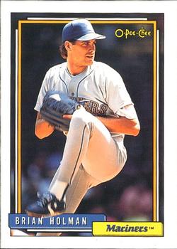 #239 Brian Holman - Seattle Mariners - 1992 O-Pee-Chee Baseball