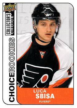 #239 Luca Sbisa - Philadelphia Flyers - 2008-09 Collector's Choice Hockey