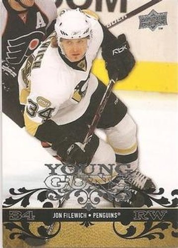 #239 Jonathan Filewich - Pittsburgh Penguins - 2008-09 Upper Deck Hockey