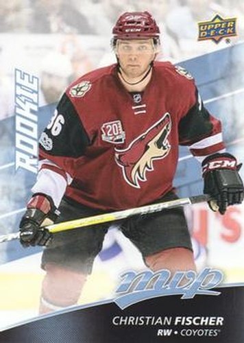 #239 Christian Fischer - Arizona Coyotes - 2017-18 Upper Deck MVP Hockey