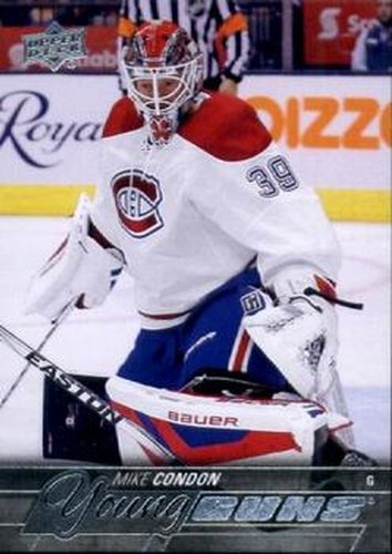 #239 Mike Condon - Montreal Canadiens - 2015-16 Upper Deck Hockey
