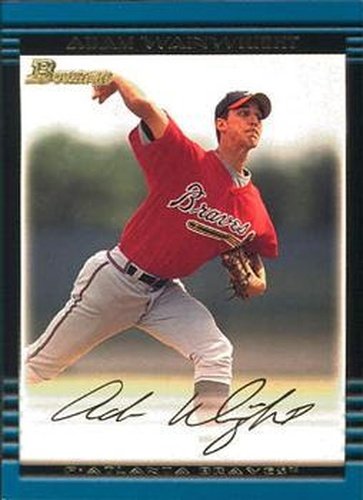 #239 Adam Wainwright - Atlanta Braves - 2002 Bowman Baseball