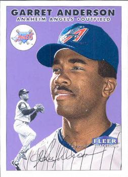 #239 Garret Anderson - Anaheim Angels - 2000 Fleer Tradition Baseball