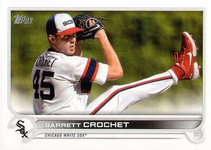 #239 Garrett Crochet - Chicago White Sox - 2022 Topps Baseball