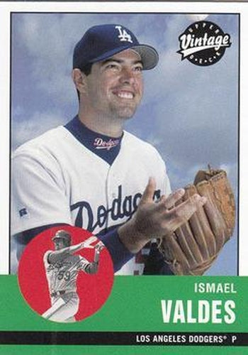#239 Ismael Valdes - Los Angeles Dodgers - 2001 Upper Deck Vintage Baseball