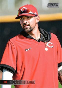 #239 Nick Castellanos - Cincinnati Reds - 2021 Stadium Club Baseball