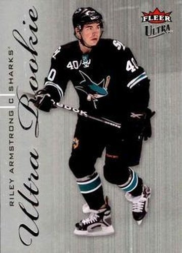 #239 Riley Armstrong - San Jose Sharks - 2009-10 Ultra Hockey