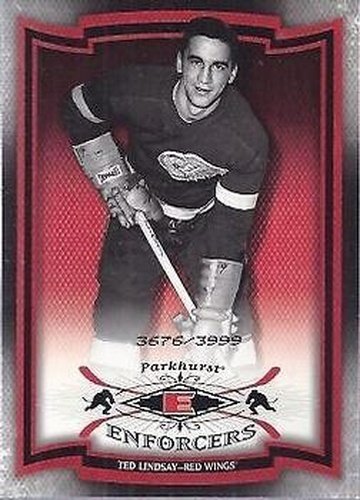 #239 Ted Lindsay - Detroit Red Wings - 2006-07 Parkhurst Hockey