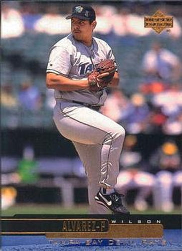 #239 Wilson Alvarez - Tampa Bay Devil Rays - 2000 Upper Deck Baseball