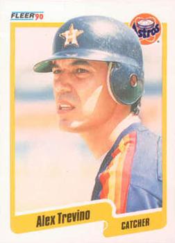 #239 Alex Trevino - Houston Astros - 1990 Fleer USA Baseball
