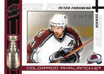 #23 Peter Forsberg - Colorado Avalanche - 2003-04 Pacific Quest for the Cup Hockey