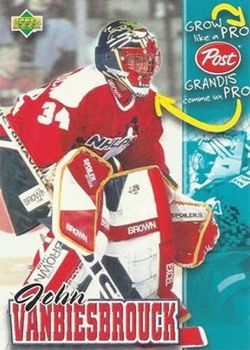 #23 John Vanbiesbrouck - Florida Panthers - 1996-97 Upper Deck Post Cereal Hockey
