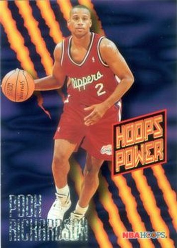 #PR-23 Pooh Richardson - Los Angeles Clippers - 1994-95 Hoops Basketball - Power Ratings