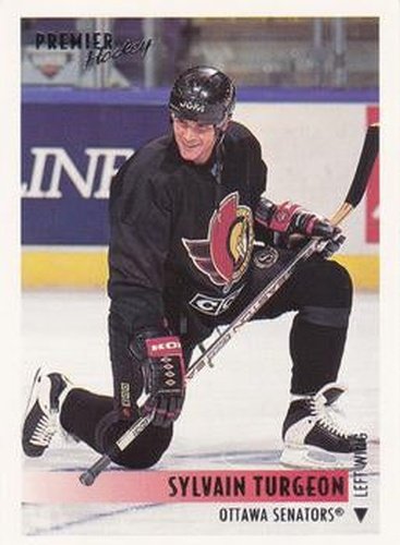 #23 Sylvain Turgeon - Ottawa Senators - 1994-95 O-Pee-Chee Premier Hockey