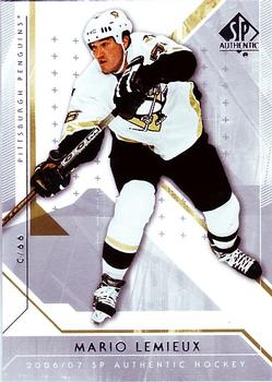 #23 Mario Lemieux - Pittsburgh Penguins - 2006-07 SP Authentic Hockey