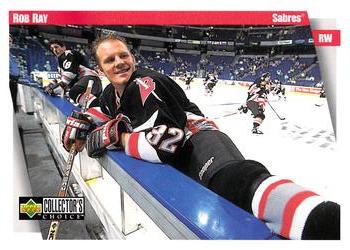 #23 Rob Ray - Buffalo Sabres - 1997-98 Collector's Choice Hockey