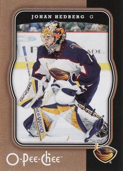 #23 Johan Hedberg - Atlanta Thrashers - 2007-08 O-Pee-Chee Hockey