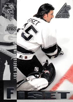 #23 Stephane Fiset - Los Angeles Kings - 1997-98 Pinnacle Inside Hockey