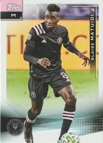 #23 Blaise Matuidi - Inter Miami CF - 2021 Topps MLS Soccer