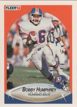 #23 Bobby Humphrey - Denver Broncos - 1990 Fleer Football