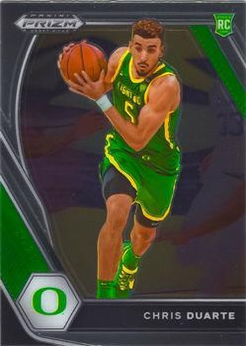#23 Chris Duarte - Oregon Ducks - 2021 Panini Prizm Collegiate Draft Picks Basketball
