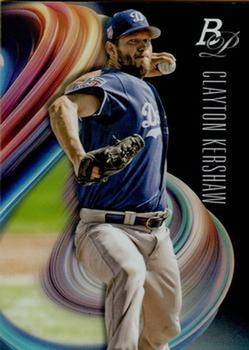 #23 Clayton Kershaw - Los Angeles Dodgers - 2018 Bowman Platinum Baseball