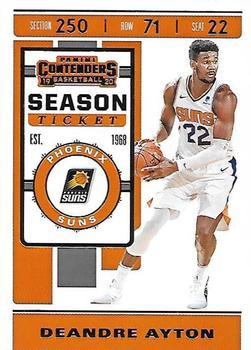 #23 Deandre Ayton - Phoenix Suns - 2019-20 Panini Contenders Basketball